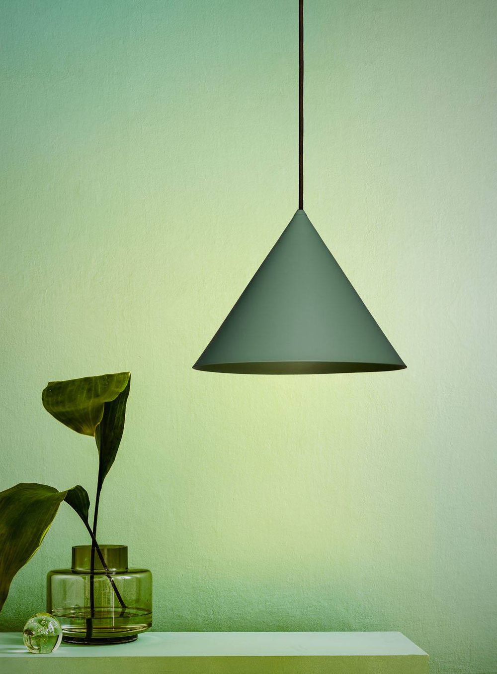 LOFTLIGHT :: Pendant lamp Konko Light green 30 cm