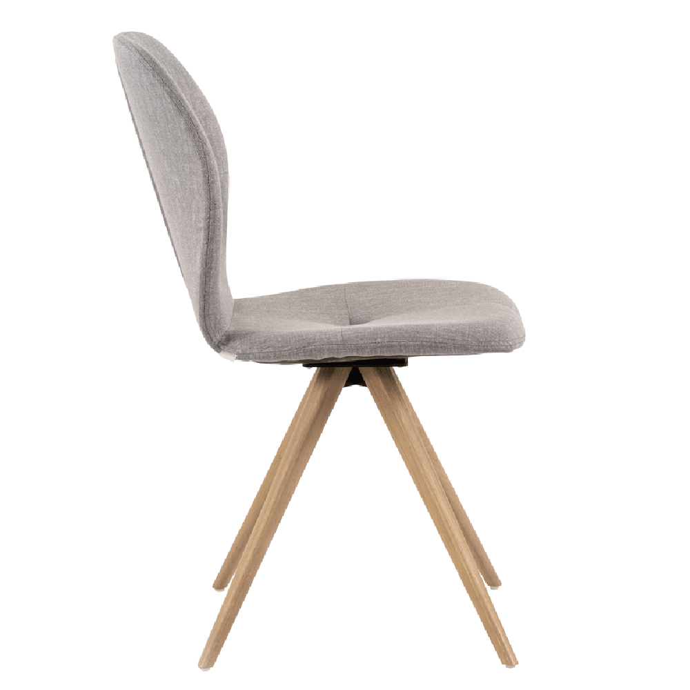Mobitec :: Mood 91 upholstered chair, gray, width 47 cm
