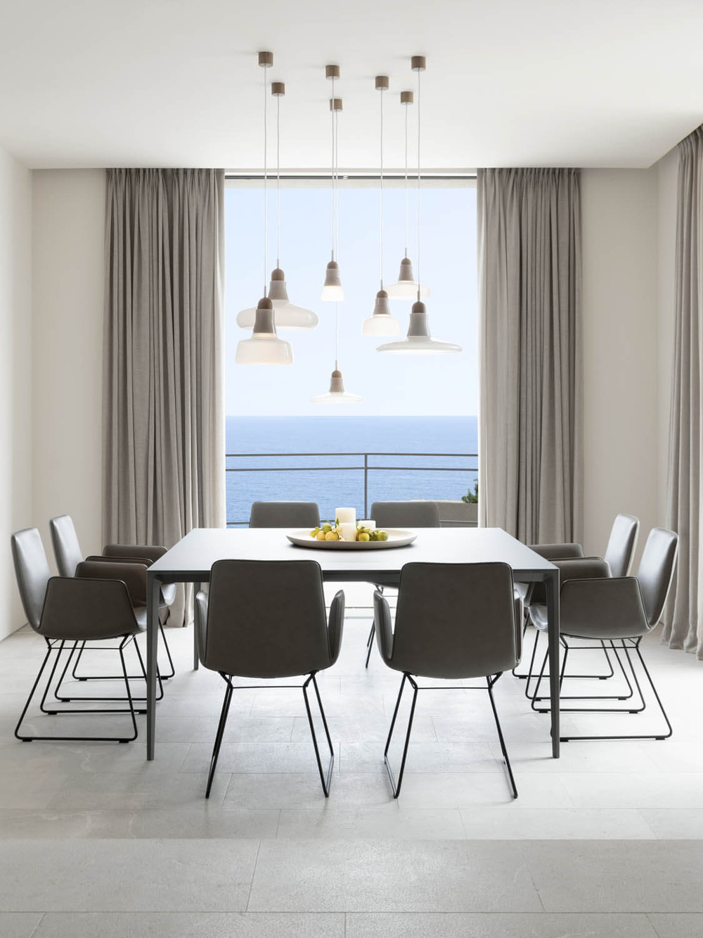 Brokis :: Pendent lamp outdoor lamp Shadows silver dia. 10,8 cm