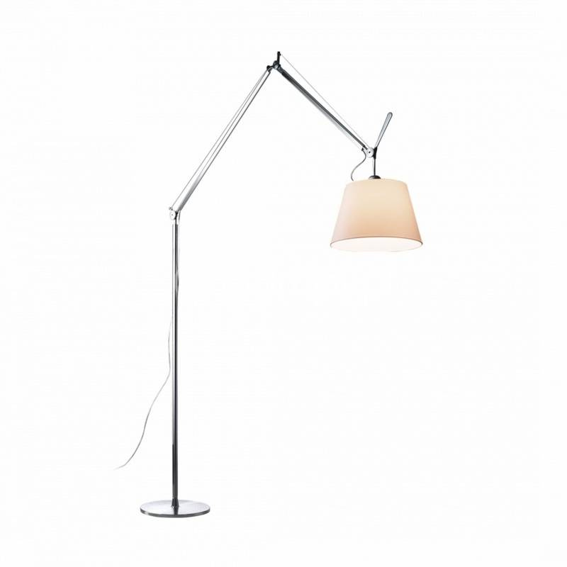 Artemide :: Floor lamp Tolomeo Mega silver beige dia 42 cm