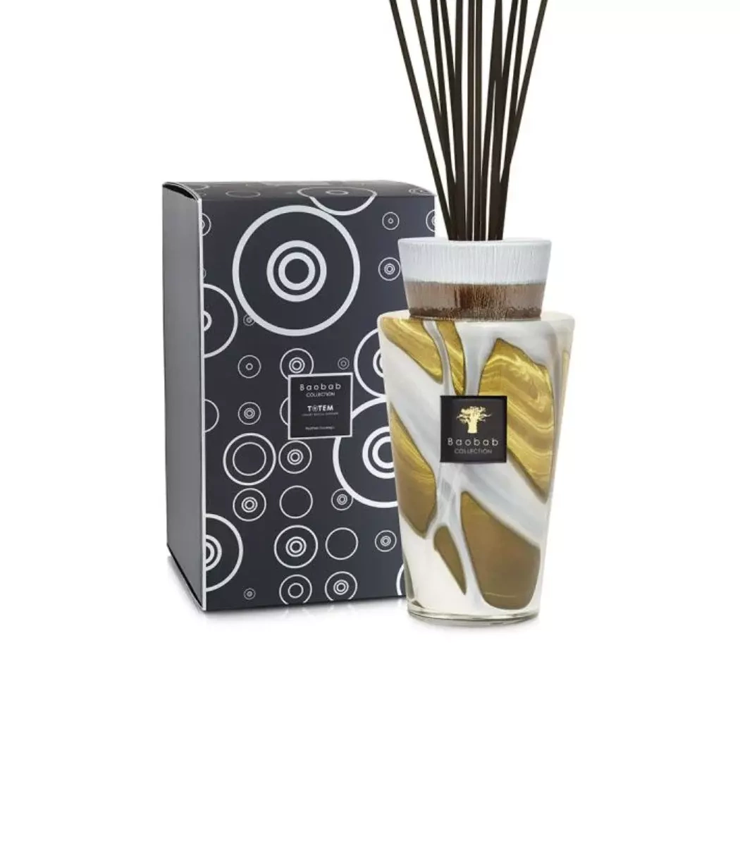 Baobab :: Luxury Totem Scent Stones Agate Rhubarb / Acai Berry / Peony