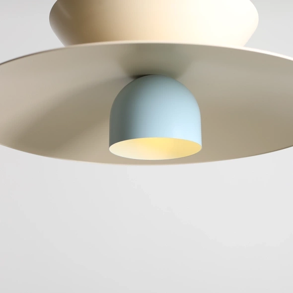 Artera :: Teya beige and blue hanging lamp