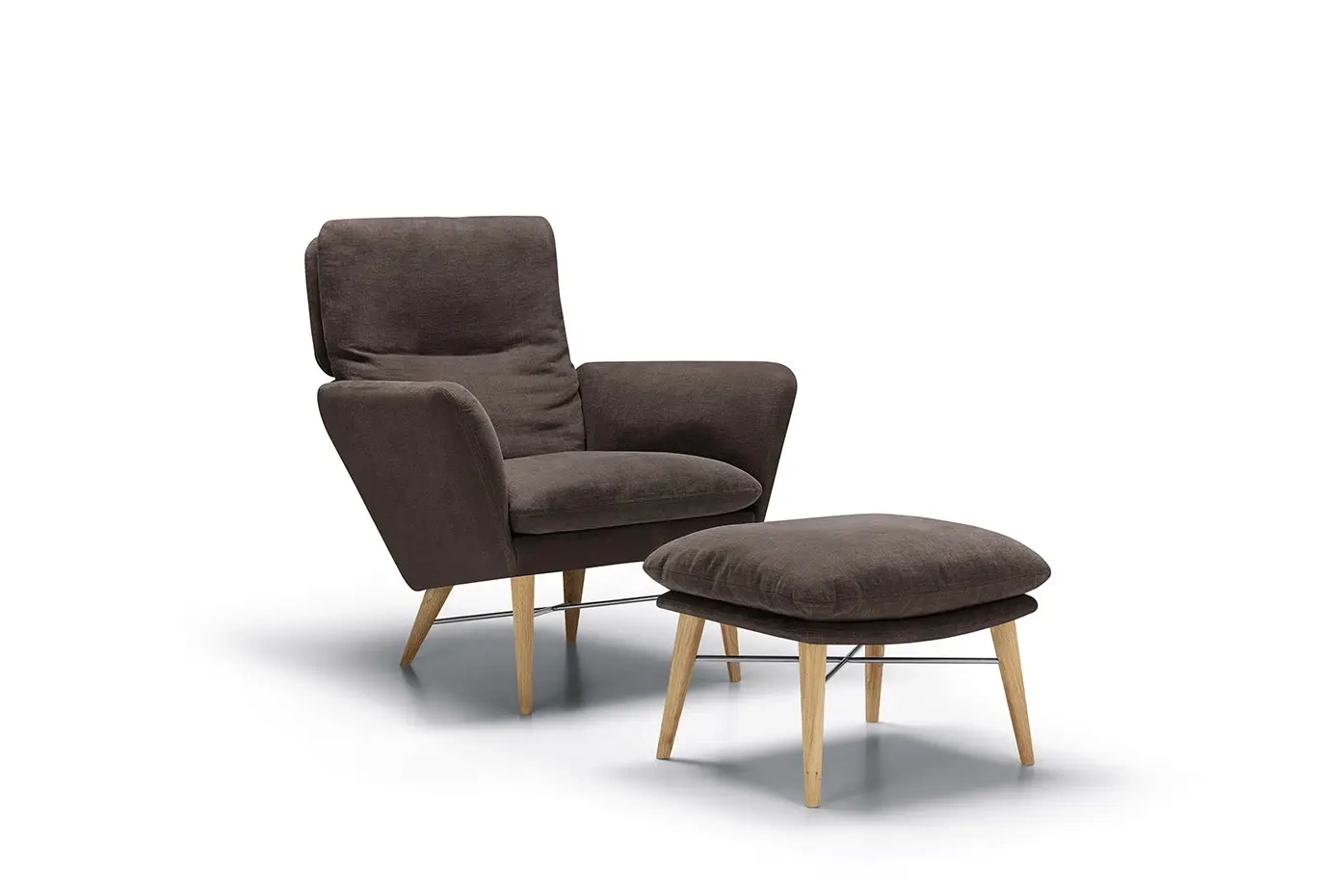 Sits :: Amy Swivel Footstool/Pouf