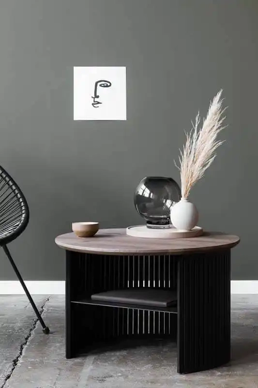 Loft Decora :: Cave round coffee table, diameter 65 cm