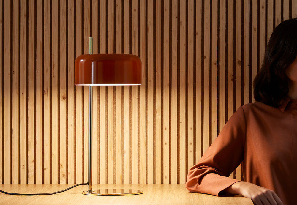 Aromas :: Tischlampe aus Metall Lalu Höhe 51 cm beige