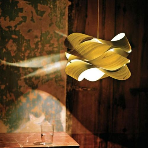 LZF :: Lampa wisząca Link duża żółta szer. 69 cm