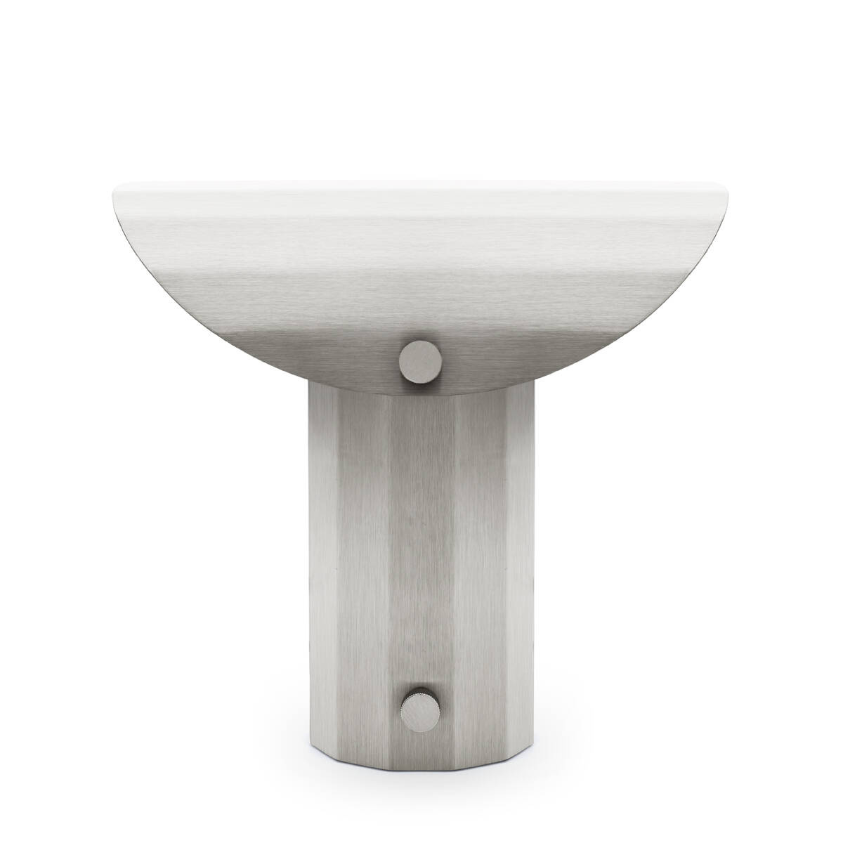 Kaspa :: Apolin table lamp, height 30 cm, brushed steel