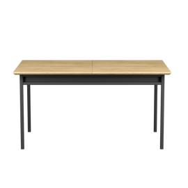 Loft Decora :: Stół jadalniany rozkładany Box Sq prostokątny szer. 150/200 cm