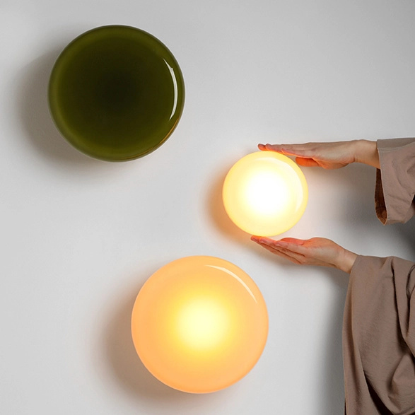 Artera :: Bonbon Almond Opal Wandleuchte / Wandleuchter Größe S