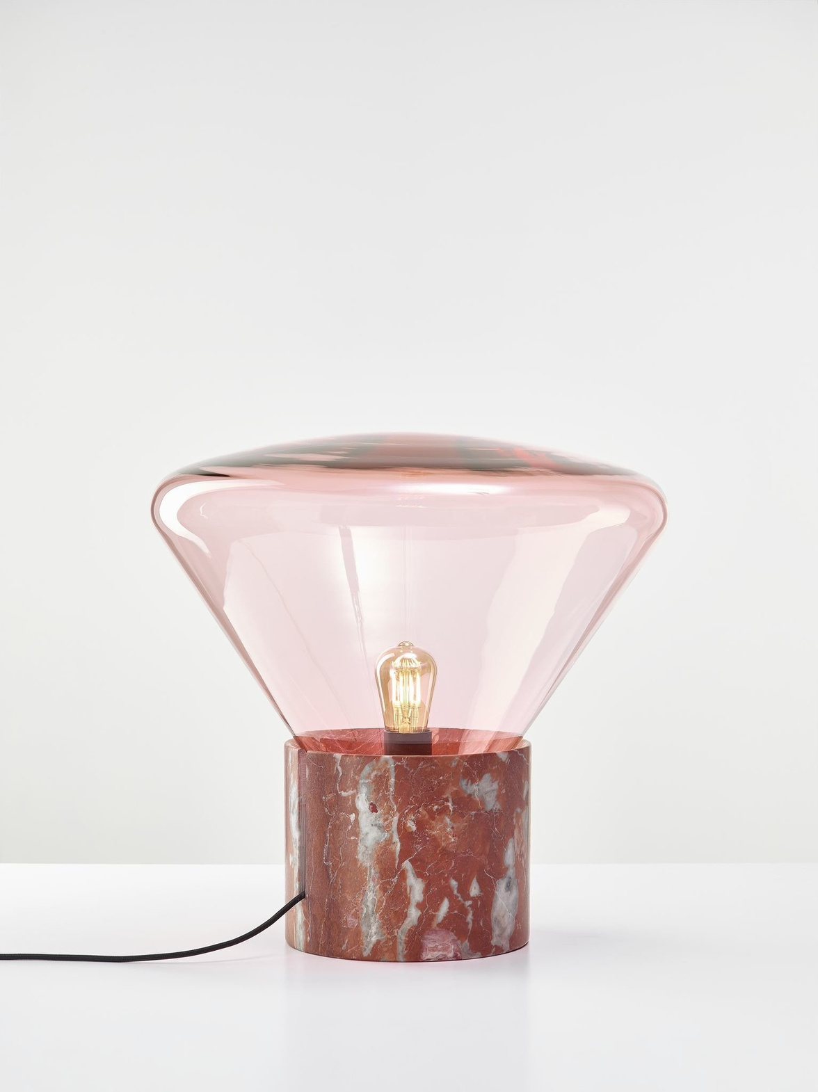 Brokis :: Tischlampe aus Holz Muffins transparent