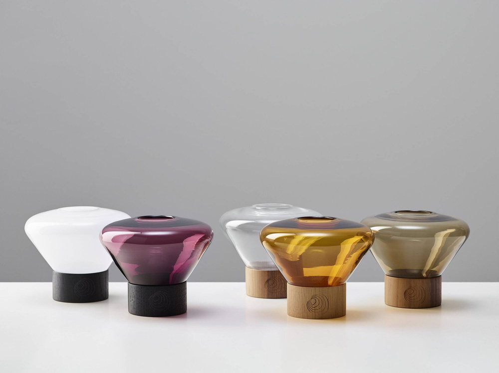 Brokis :: Muffins Kerzenhalter, Höhe 10 cm, transparent