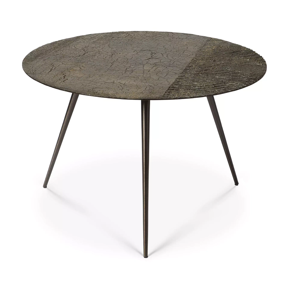 Ethnicraft :: Coffee Table Luna Lava Whiskey brown 65 cm