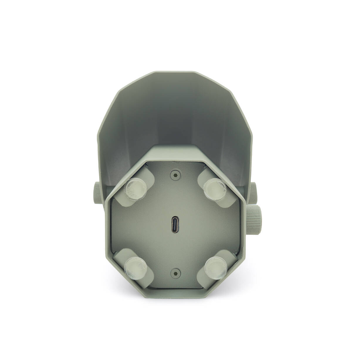 Kaspa :: Apolin portable lamp, height 18 cm, sage green