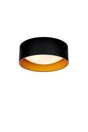 Kaspa :: Deckenlampe aus Metall Vero Größe s schwarz