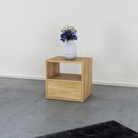 Loft Decora :: Modular wooden shelf Drawer Box, width 45 cm