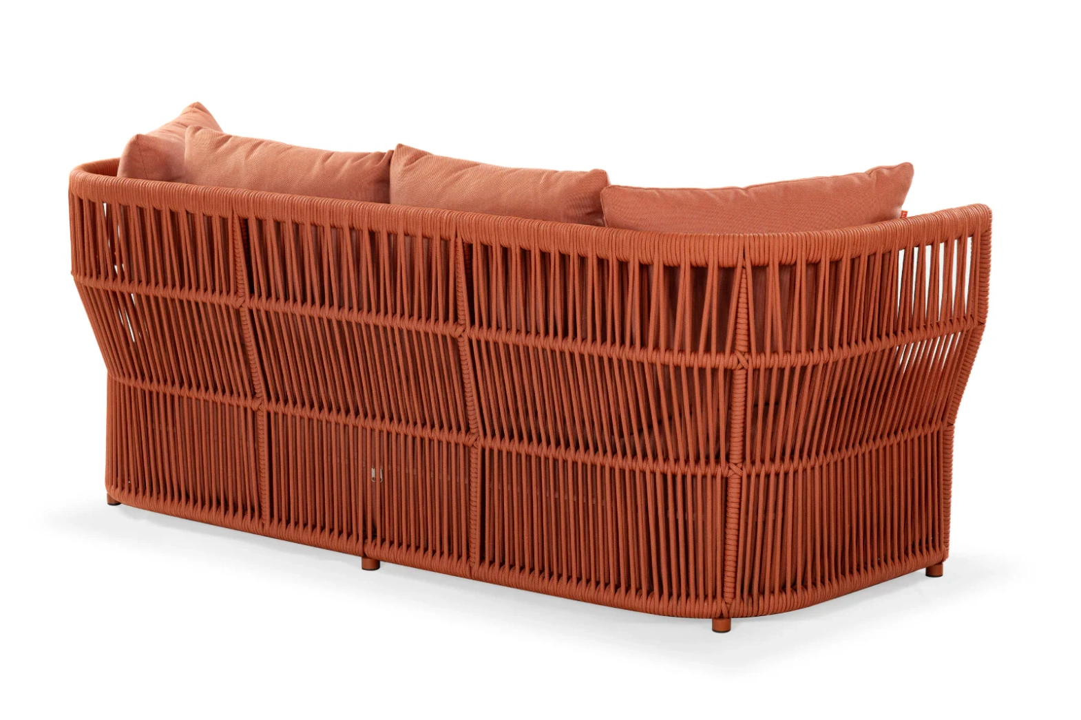 Kunesti :: Have some joy! orange garden sofa, width 190 cm