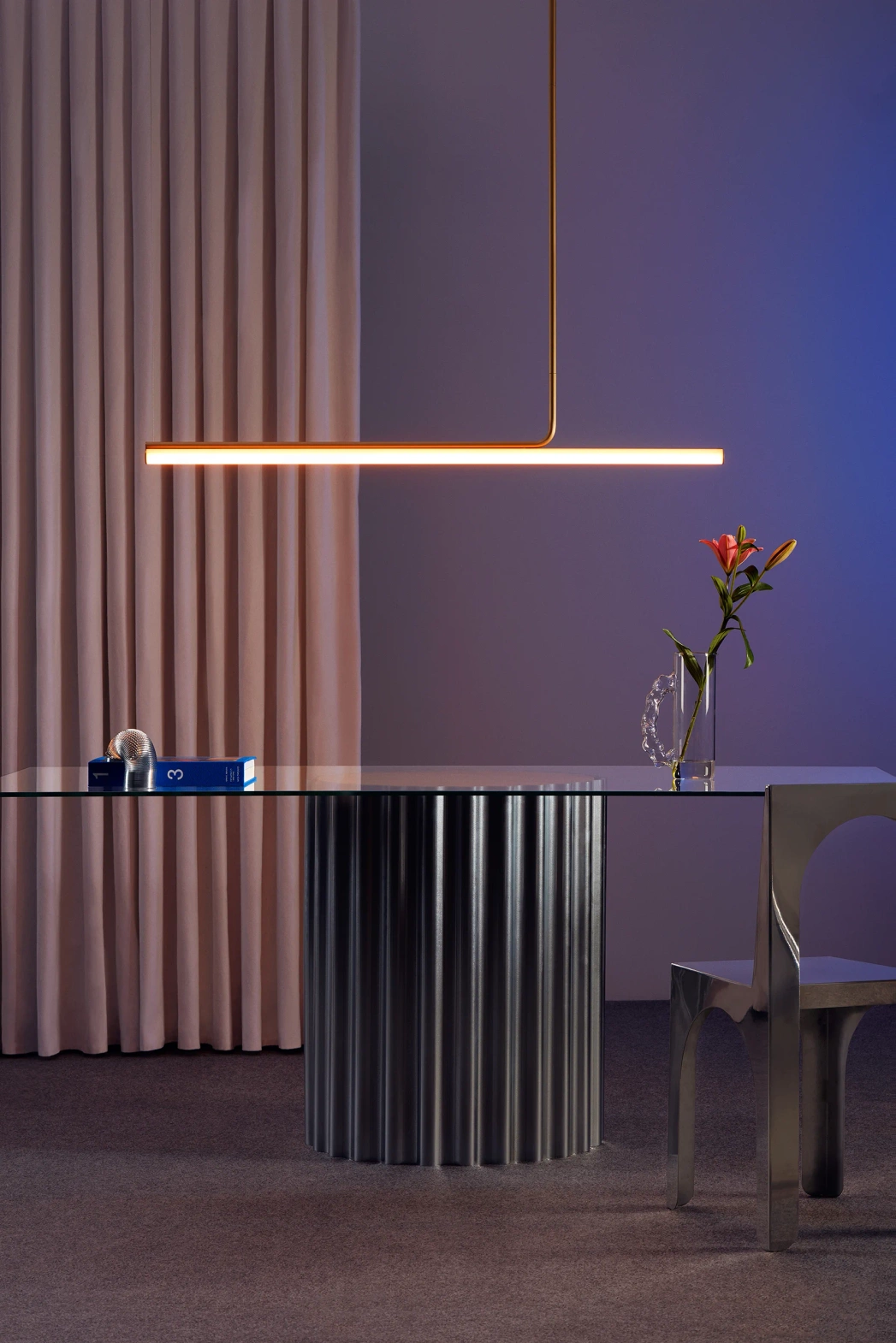 Marset :: Ambrosia Hängeleuchte, Breite 120 cm, gold