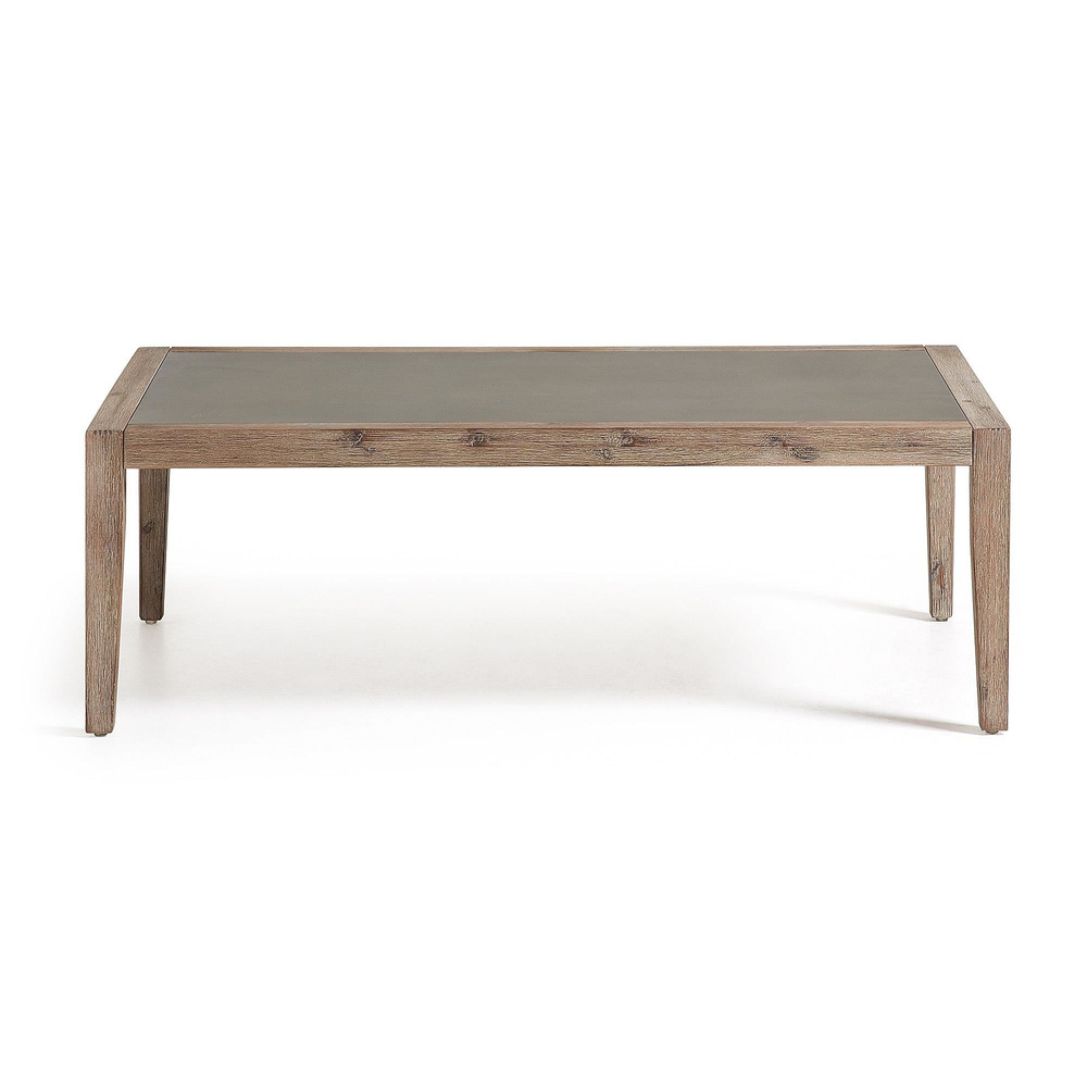 Wood garden table Corvette 120x70 cm