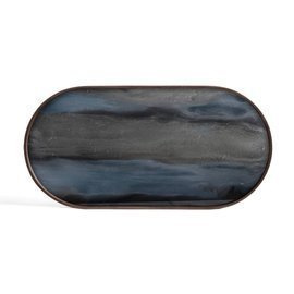 Ethnicraft :: Organic Graphite tray Oblong M