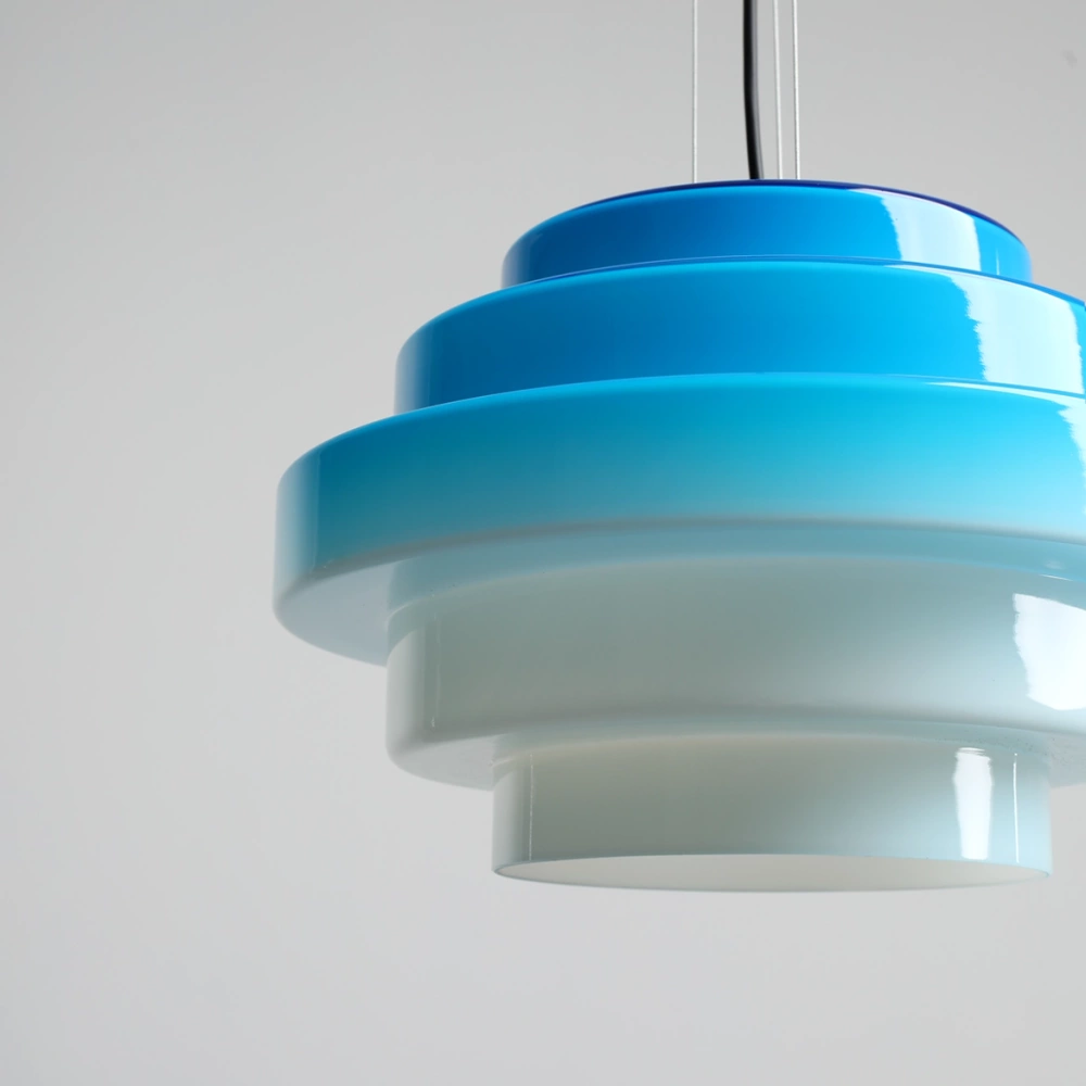 Artera :: Lampa wisząca Filo Jelly śr. 36 cm niebieska