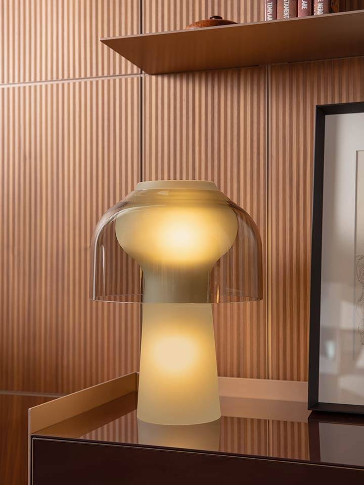 Karman :: Lilly table lamp, height 48 cm, gray