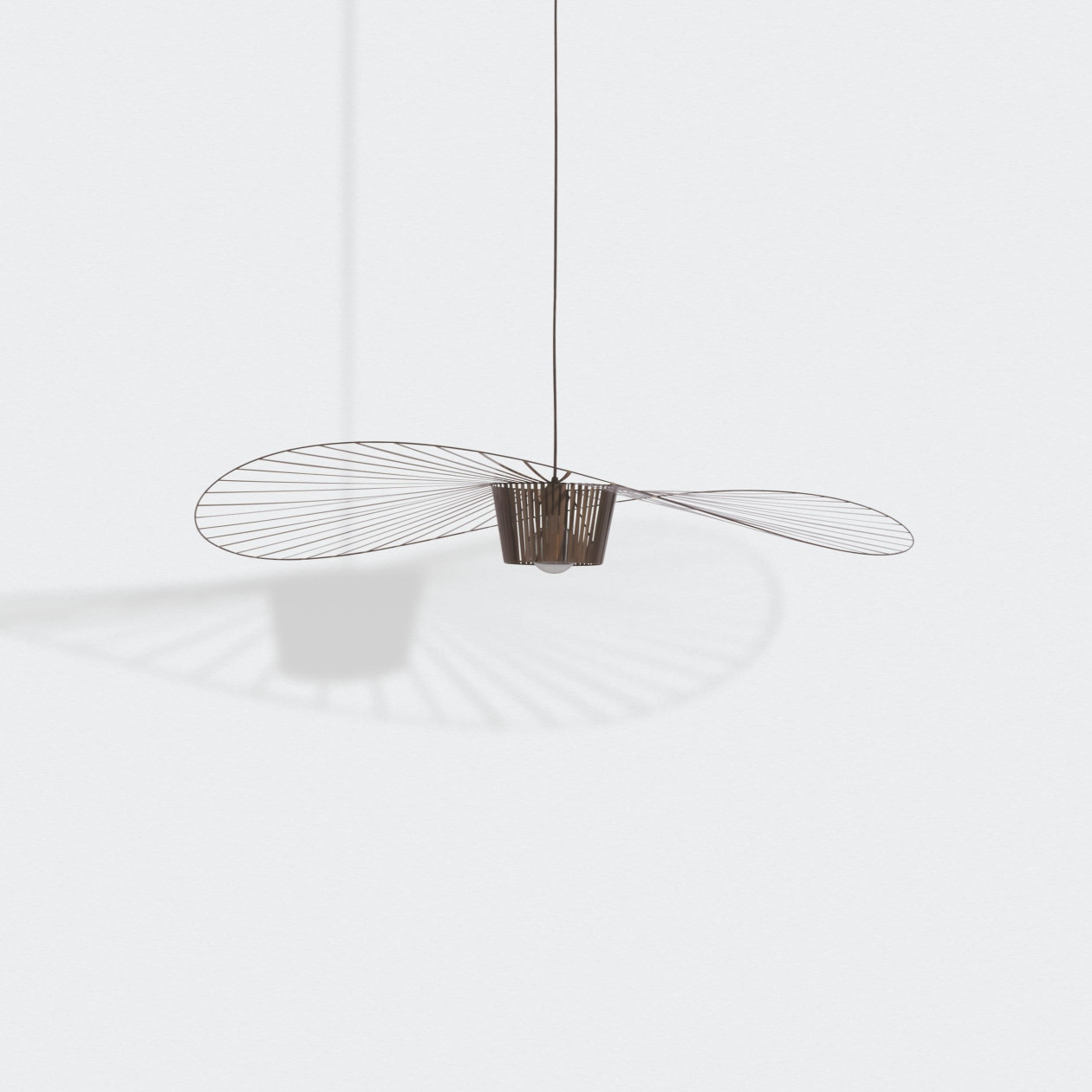 Petite Friture :: Lampa wisząca Vertigo Small brązowa śr. 110 cm