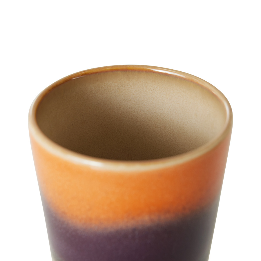 HKLiving:: Kubek do herbaty 70s ceramics wielokolorowy