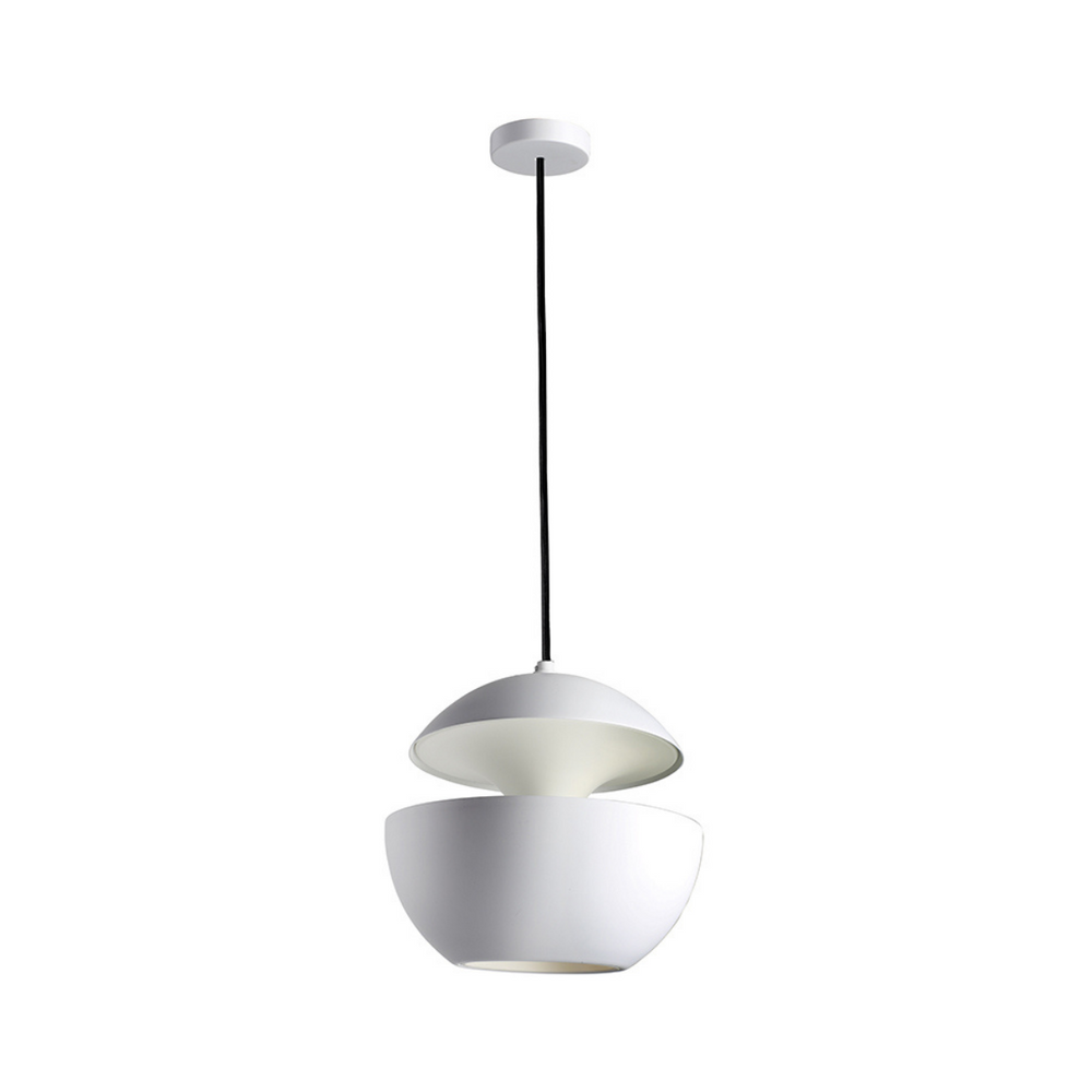 DCW:: Here Comes The Sun white pendant lamp, diameter 25 cm