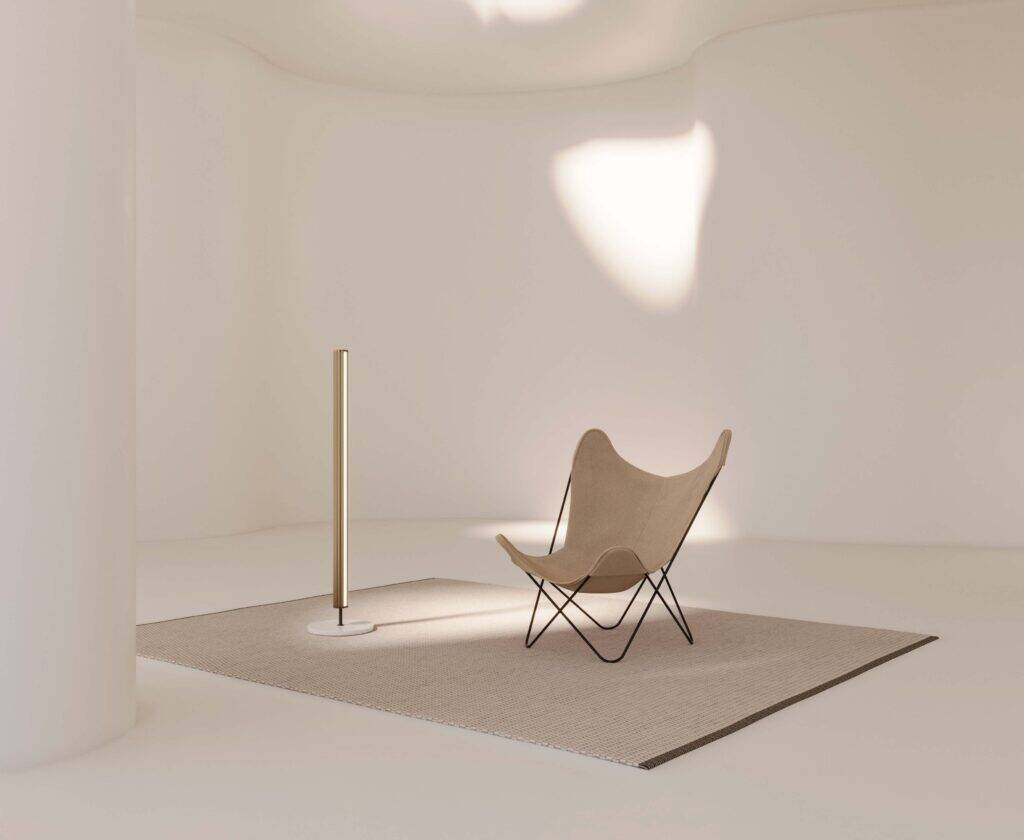 Aromas :: Niro floor lamp, height 140 cm, gold