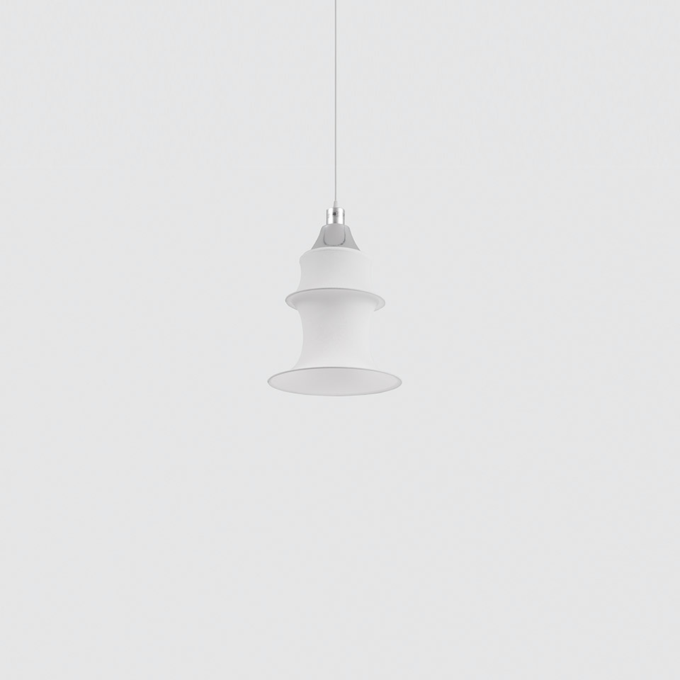 Artemide :: Lampa wisząca Falkland wys. 53 cm biała