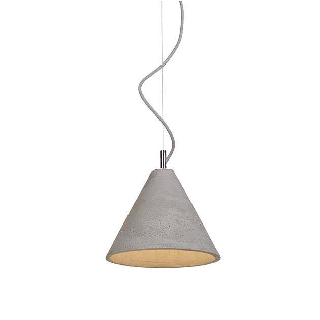 LOFTLIGHT :: Lampa wisząca Kobe szara wys. 21 cm