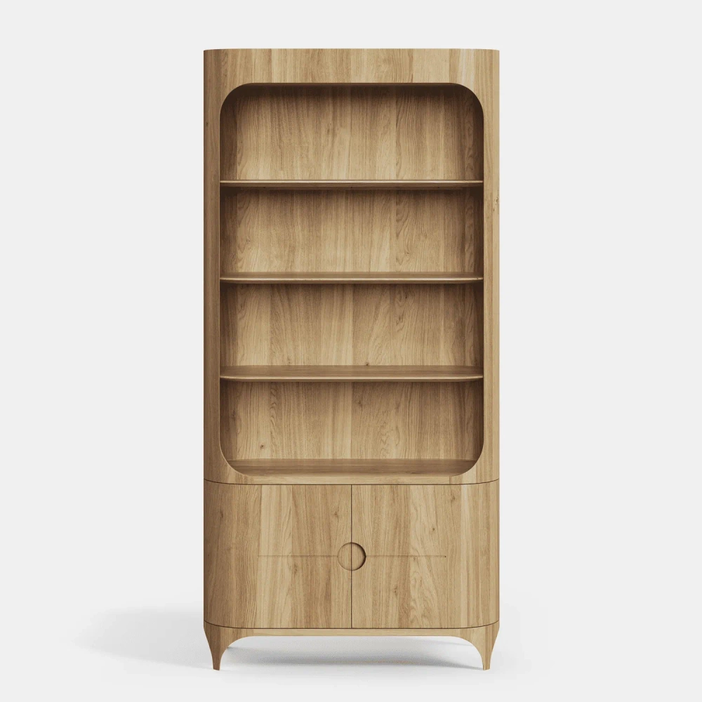 Table4U ::  Regał dębowy Antonio wys. 185 cm