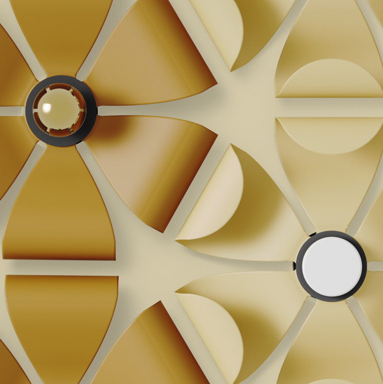 Aromas :: Lampa ścienna / kinkiet Rita beżowy metal