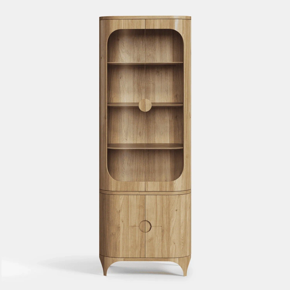 Table4U ::  Witryna dębowa Elena wys. 178 cm