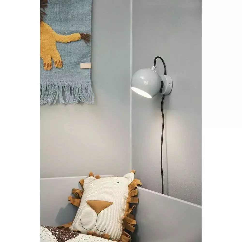 Frandsen :: Ball wall lamp / sconce, diameter 12cm, chrome