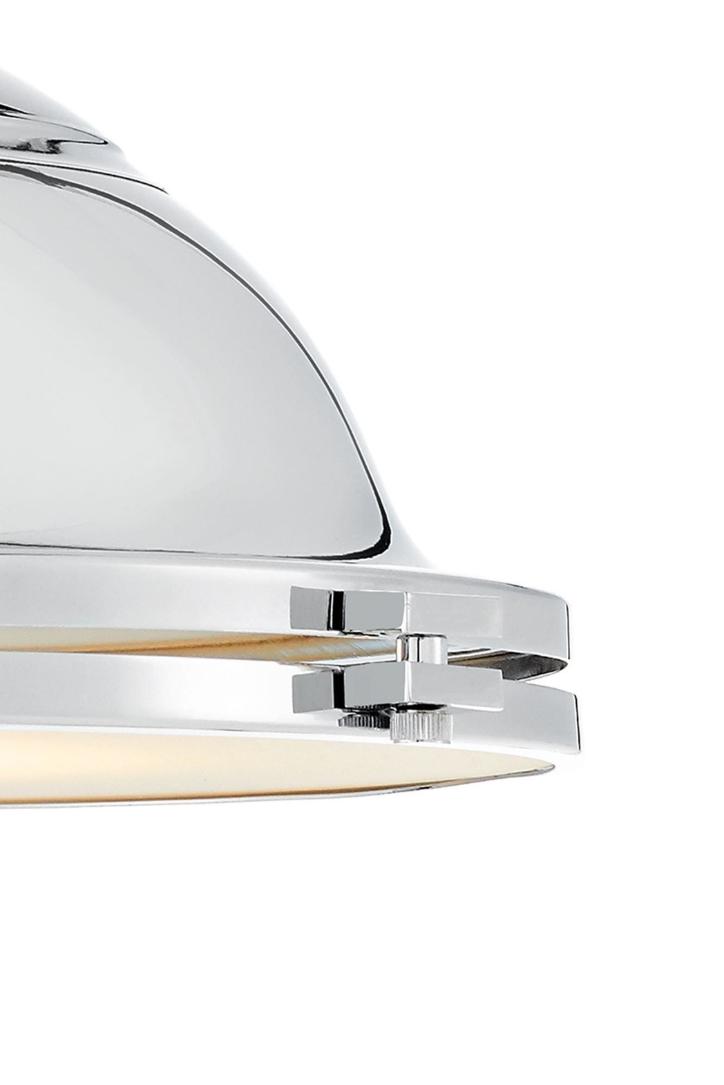 Kaspa :: Lampa wisząca Nautilius chrom śr. 38,5 cm rozm. L