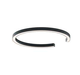 Robin :: Roberta DALI ceiling lamp, black, diameter 65 cm