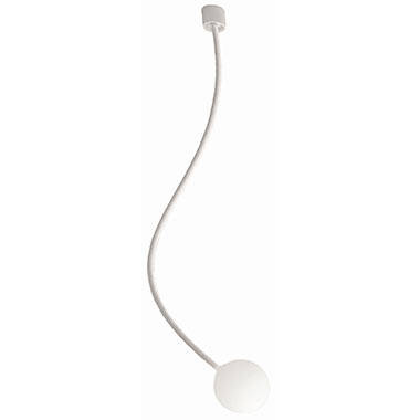 Karman :: Moony 1 ceiling lamp, height 140 cm, white