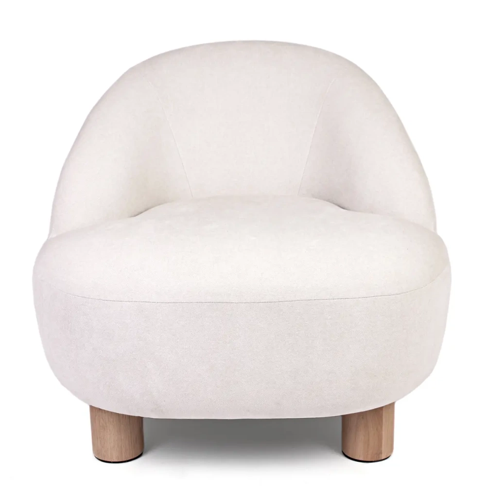 Claudie :: Rachel upholstered armchair, width 81 cm, color to choose from