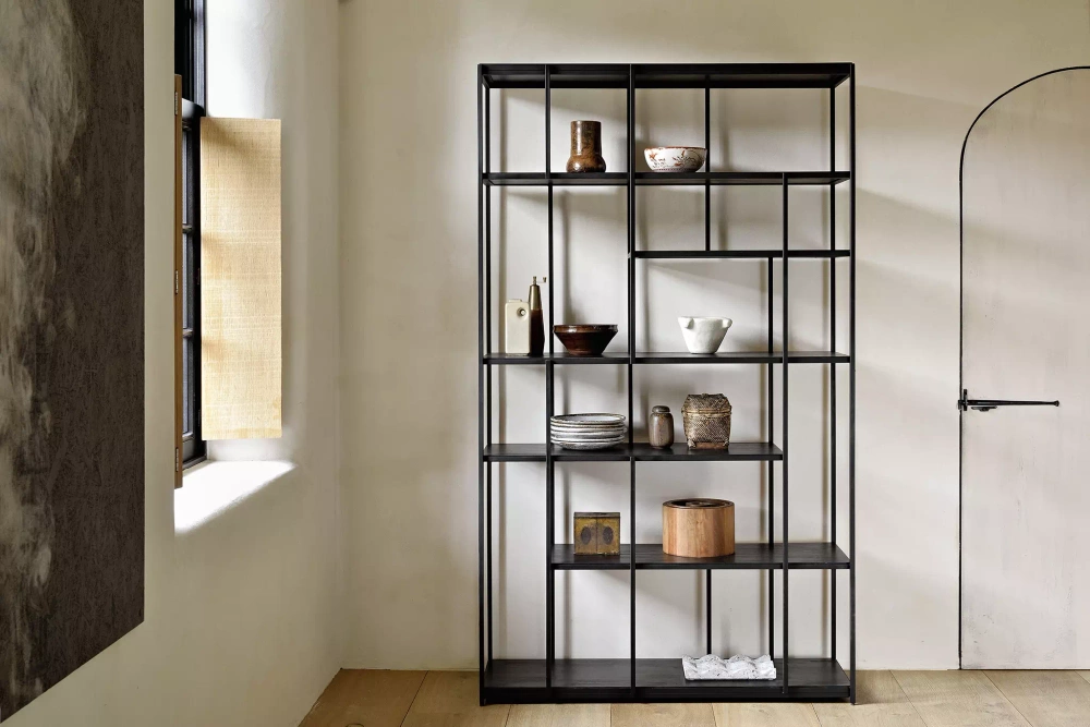 Ethnicraft :: Bookcase Studio 120 x 40 x 205 cm