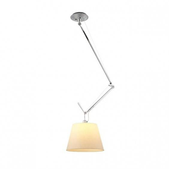 Artemide :: Lampa wisząca Tolomeo decentrata abażur pergaminowy