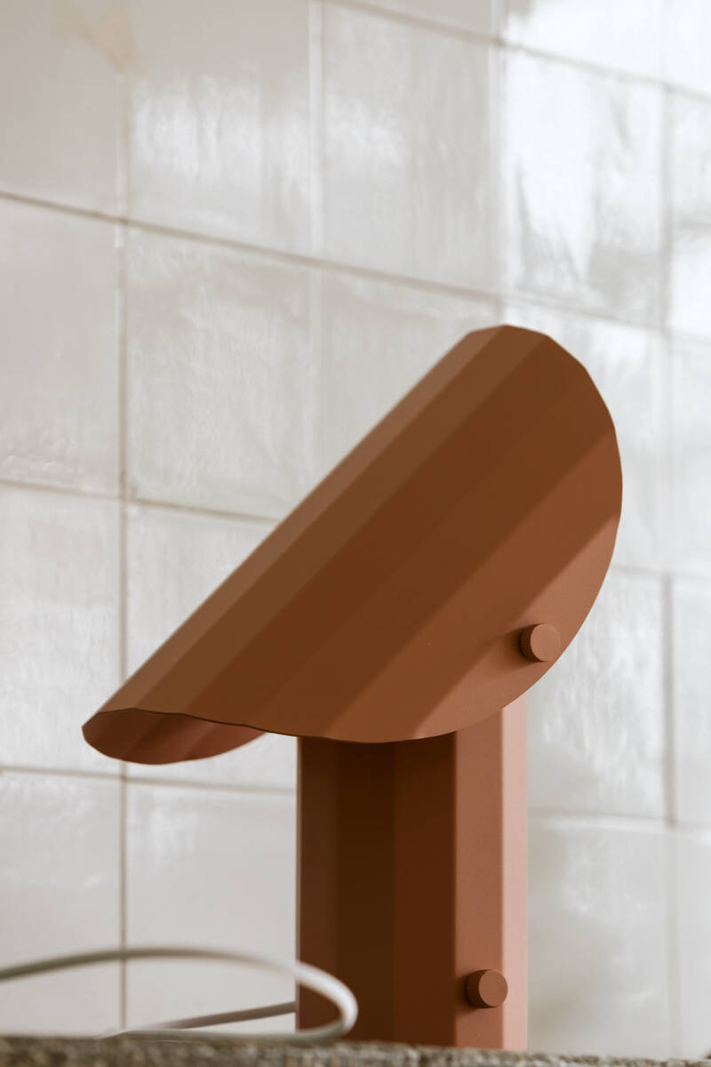 Kaspa :: Lampa stołowa Apolin wys. 30 cm różowa