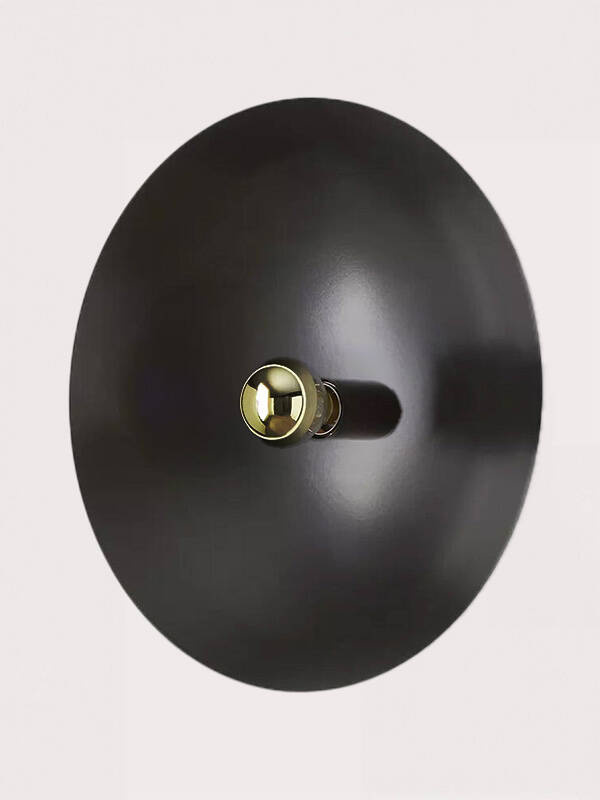 Aromas :: Cropi wall lamp/sconce, diameter 56 cm, black