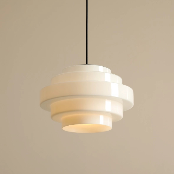 Artera :: Filo Milky ceiling lamp size L diameter 28 cm height 108 cm