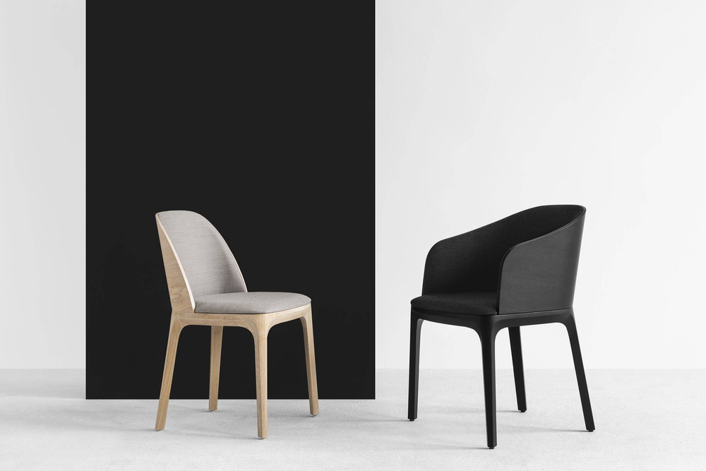 Fameg :: Stuhl gepolstert Arch grau