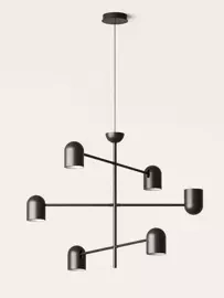 Aromas :: Hanging lamp Pipe black dia. 84 cm
