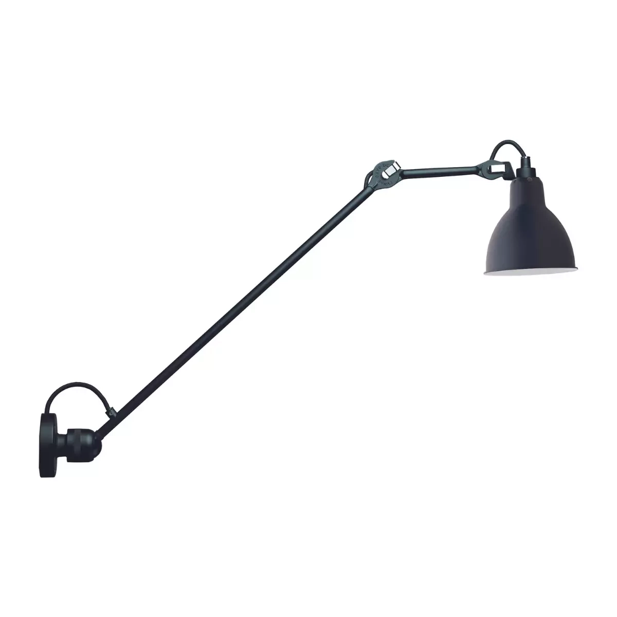 DCW:: Lampe Gras N°304 wall/ceiling lamp black size L