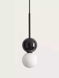 Aromas :: Pendant lamp Dalt black dia. 10 cm