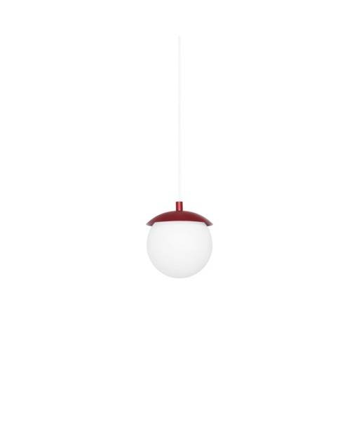 Ummo :: Kuul F hanging lamp, burgundy, diameter 15 cm