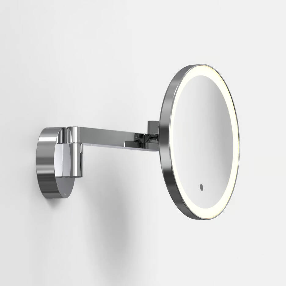Astro :: Nagoya LED mirror with motion sensor, polished chrome, diameter 25 cm